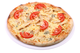 Pizza Pollo con gorgonzola