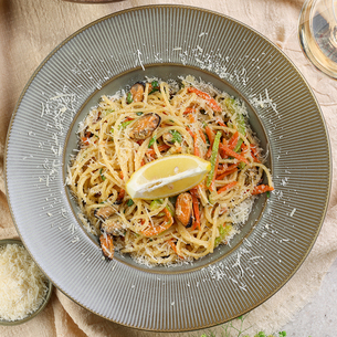 Pasta cu midii     
